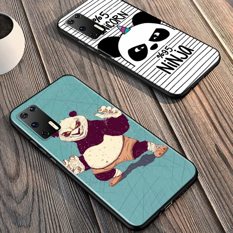 Cute Animal Panda Art For Huawei P40 P30 P20 Pro P10 P9 P8 Lite E Plus 5G 2019 Phone Case Bright Black Silicone Cover
Cute Animal Panda Art For Huawei P40 P30 P20 Pro P10 P9 P8 Lite E Plus 5G 2019 Phone Case Bright Black Silicone Cover