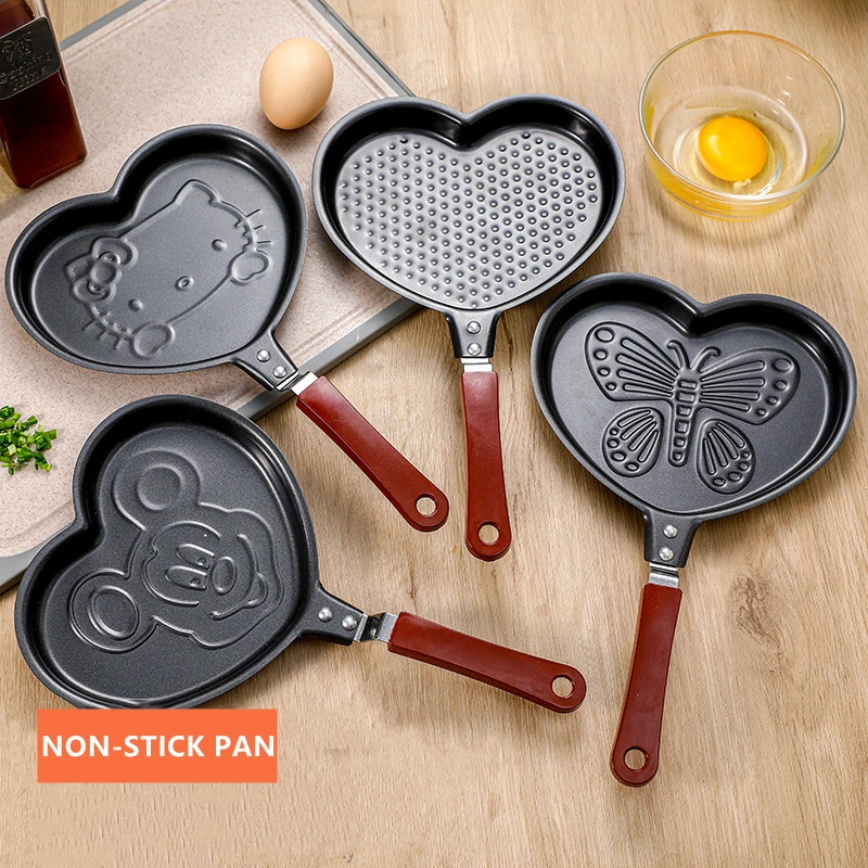 Cartoon Omelette Mould Non-stick Pan Western Food Pan Poached Egg Kitchen Supplies Child Breakfast with Love Pot Frying Pans
Cartoon Omelette Mould Non-stick Pan Western Food Pan Poached Egg Kitchen Supplies Child Breakfast with Love Pot Frying Pans
