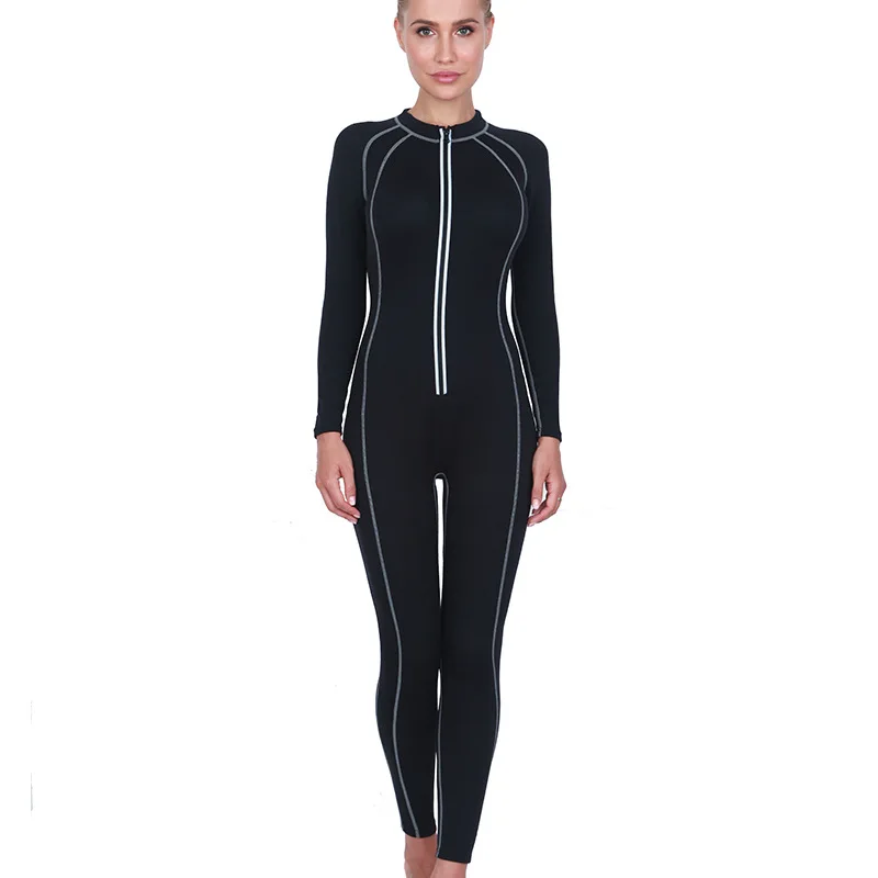 1.5mmSwimsuit One-Piece Female Long-Sleeved Full-Body Sun Protection Conservative Swimsuit Wetsuit Jellyfish Bathing Suit Women
1.5mmSwimsuit One-Piece Female Long-Sleeved Full-Body Sun Protection Conservative Swimsuit Wetsuit Jellyfish Bathing Suit Women