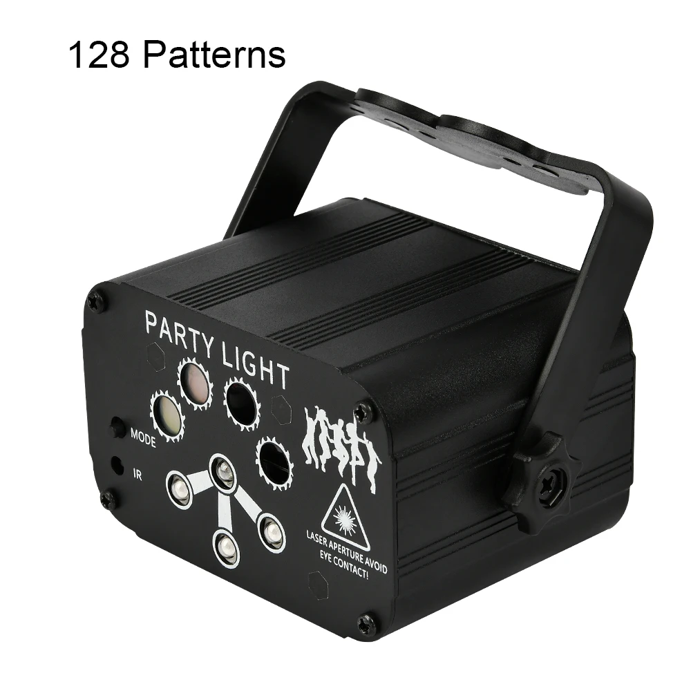 128 Patterns Laser Disco Light DJ LED MINI Home Stage Projector Red Blue Green Lamp USB with Remote Control Party Christmas Club
128 Patterns Laser Disco Light DJ LED MINI Home Stage Projector Red Blue Green Lamp USB with Remote Control Party Christmas Club
