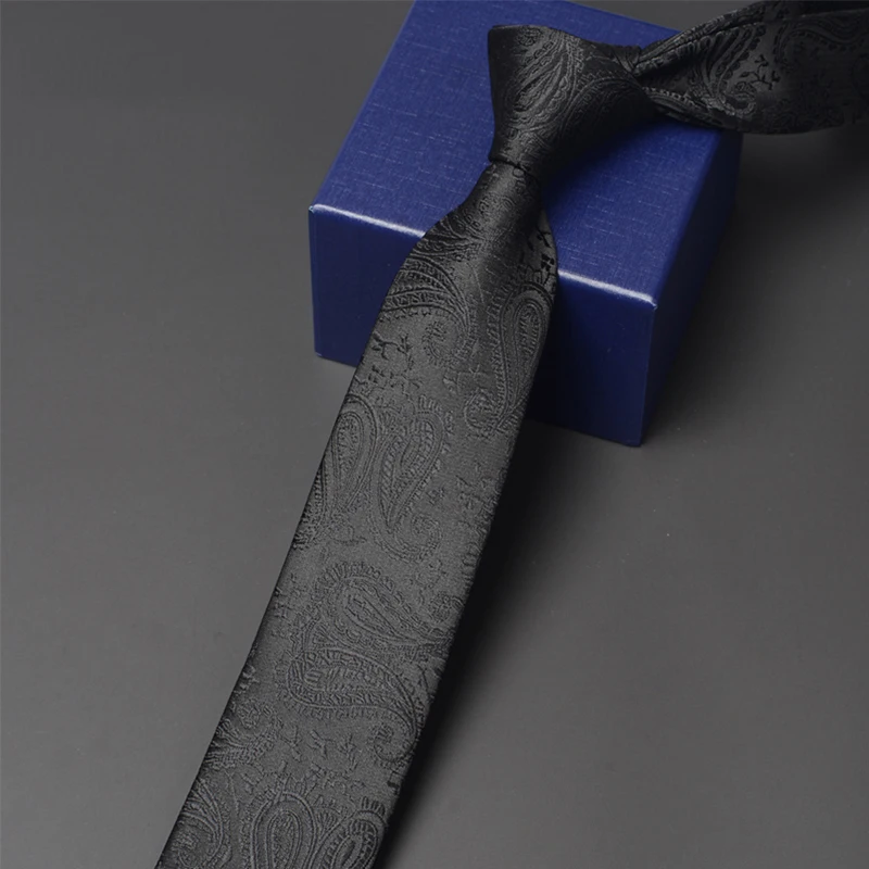 2020 Brand New High Quality 6CM Slim Tie for Men Fashion Formal Necktie Male Business Work Ties Luxury Jacquard Black Neck Tie
2020 Brand New High Quality 6CM Slim Tie for Men Fashion Formal Necktie Male Business Work Ties Luxury Jacquard Black Neck Tie