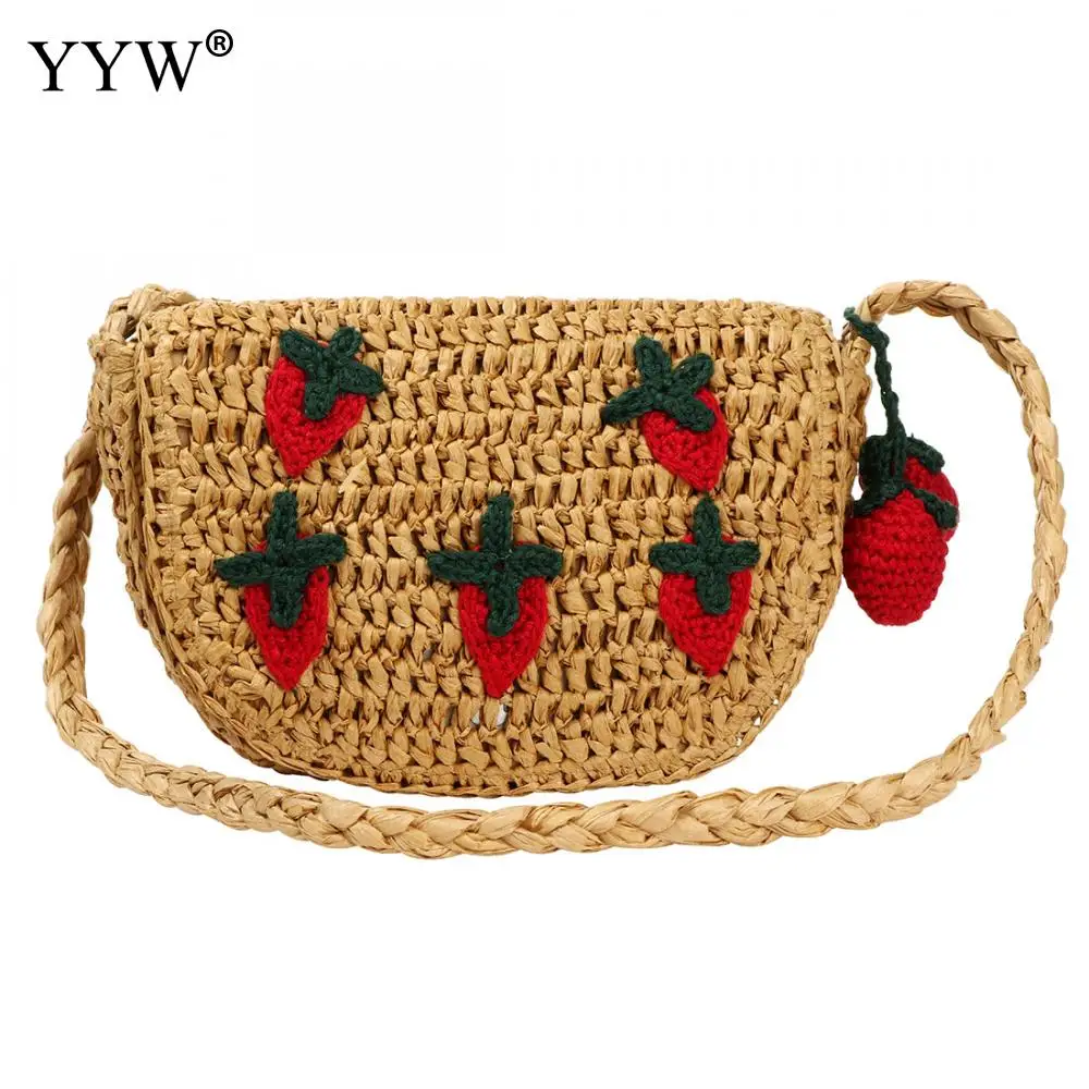 Straw Crossbody Bags Handbags for Women Strawberry Shoulder Bag Women Straw Bags Tote Summer Beach Straw Bag Clutch Casual Bags
Straw Crossbody Bags Handbags for Women Strawberry Shoulder Bag Women Straw Bags Tote Summer Beach Straw Bag Clutch Casual Bags