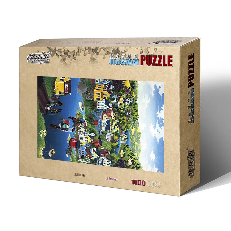 Wooden Toys European Unique Town Scenery Original Watercolor Painting Adult Puzzle Children Gift Educational Toys
Wooden Toys European Unique Town Scenery Original Watercolor Painting Adult Puzzle Children Gift Educational Toys