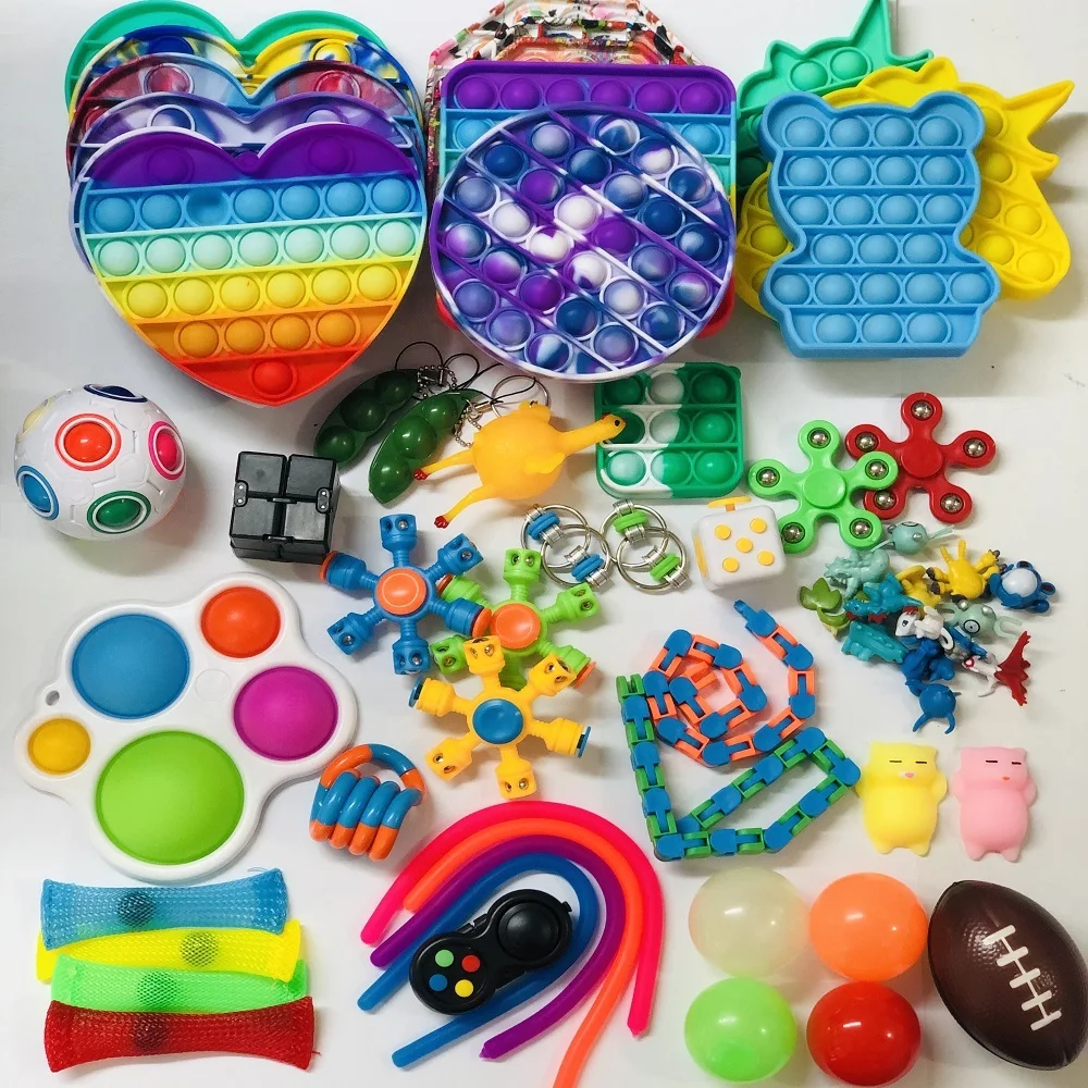 TOP Fidget Toys Pack Anti Stress Toy Set Squeeze Toy Relief Gift for Adults Children Sensory Antistress Relief Figet Toys Gifts
TOP Fidget Toys Pack Anti Stress Toy Set Squeeze Toy Relief Gift for Adults Children Sensory Antistress Relief Figet Toys Gifts