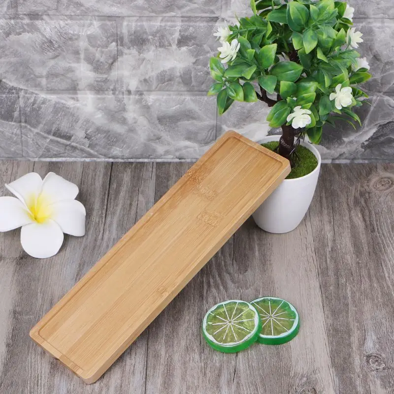 Rectangle Shape Bamboo Wood Saucer Plant Tray Mini Plant Flower Pot Stand Favor Succulent Pot Tray Simple Elegant Design
Rectangle Shape Bamboo Wood Saucer Plant Tray Mini Plant Flower Pot Stand Favor Succulent Pot Tray Simple Elegant Design