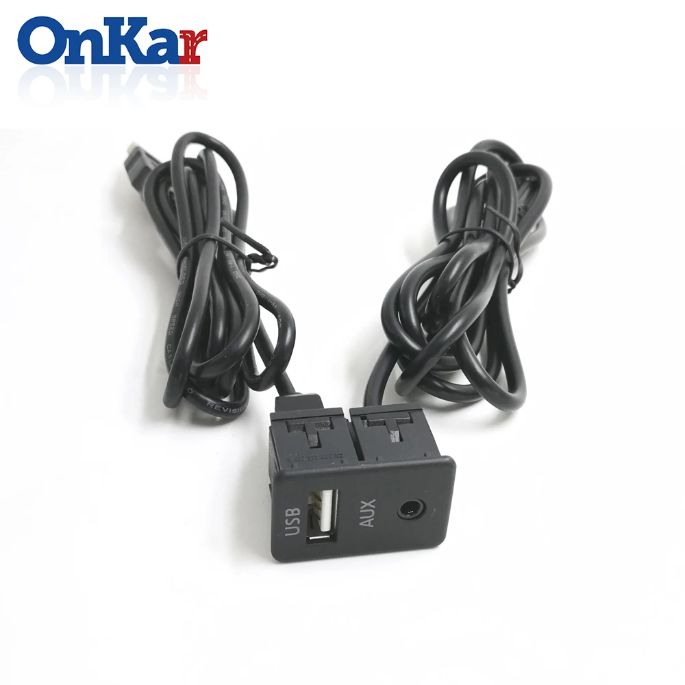 ONKAR Car Audio 3.5mm USB Adapter Cable 100cm For Car Dash Flush Mount USB Port Extension Cable Car Accessories
ONKAR Car Audio 3.5mm USB Adapter Cable 100cm For Car Dash Flush Mount USB Port Extension Cable Car Accessories