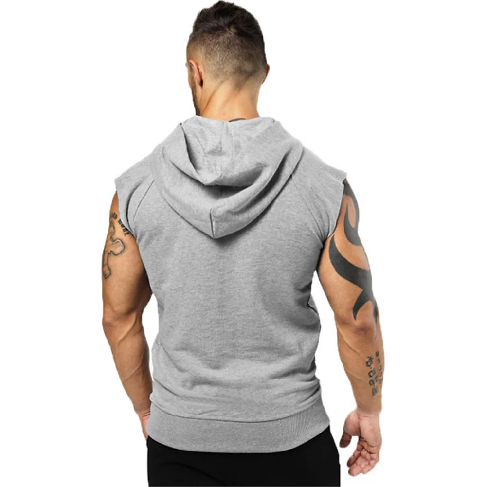 Men Muscle Sleeveless Hoodie Casual Top s Bodybuilding Gym Workout Shirt Summer Sports Hoodie
Men Muscle Sleeveless Hoodie Casual Top s Bodybuilding Gym Workout Shirt Summer Sports Hoodie