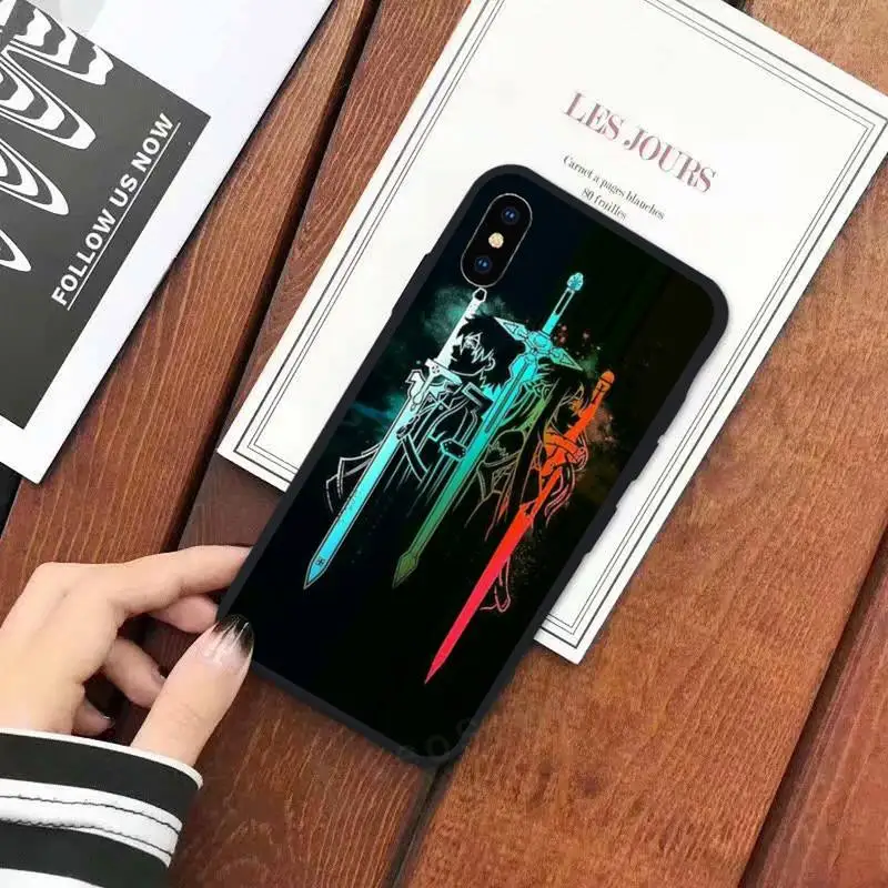 Sword Art Online SAO Phone Case for iPhone 11 12 mini pro XS MAX 8 7 6 6S Plus X 5S SE 2020 XR
Sword Art Online SAO Phone Case for iPhone 11 12 mini pro XS MAX 8 7 6 6S Plus X 5S SE 2020 XR