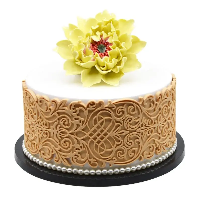 Новая кружевная силиконовая форма для торта, высококачественные инструменты для украшения свадебного торта, K589
Новая кружевная силиконовая форма для торта, высококачественные инструменты для украшения свадебного торта, K589