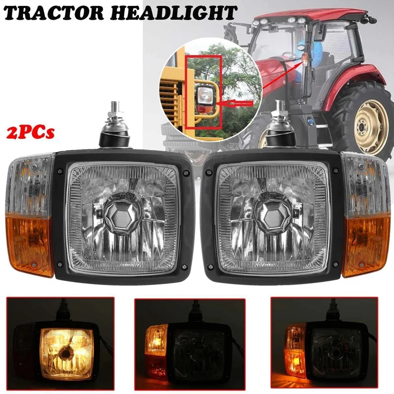 Tractor Trailer LED Headlights 24V Turn Signal Indicator Lamp Worklight for Excavator JCB Telehandler Loader Forklift
Tractor Trailer LED Headlights 24V Turn Signal Indicator Lamp Worklight for Excavator JCB Telehandler Loader Forklift