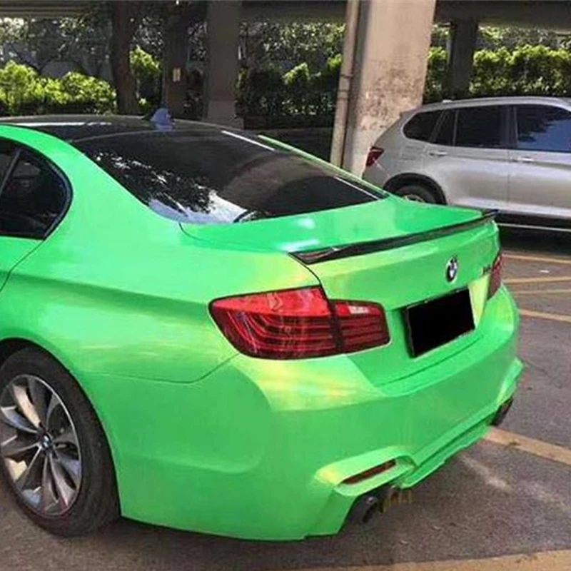Use For BMW 5 Series F10 Spoiler 2010--2017 Year Real Glossy Carbon Fiber Rear Wing 3D Style Sport Accessories Body Kit Black
Use For BMW 5 Series F10 Spoiler 2010--2017 Year Real Glossy Carbon Fiber Rear Wing 3D Style Sport Accessories Body Kit Black
