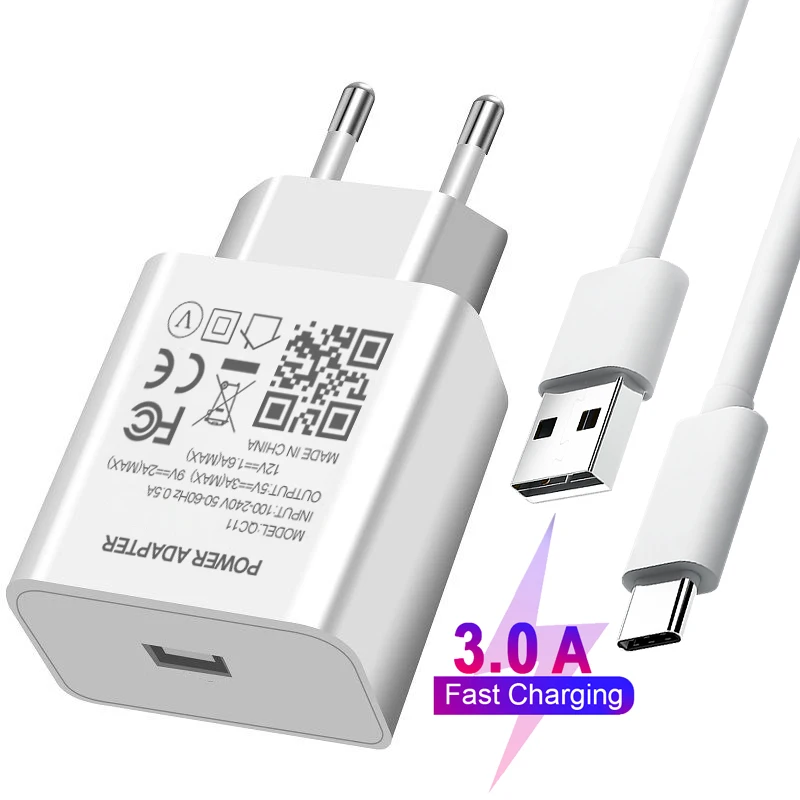 5V 3A USB Charger Wall Travel Fast Charger For Huawei P40 P30 Y9A Y7A Honor 10X 9X lite 30 20 Pro Type C Phone Charger Cable
5V 3A USB Charger Wall Travel Fast Charger For Huawei P40 P30 Y9A Y7A Honor 10X 9X lite 30 20 Pro Type C Phone Charger Cable