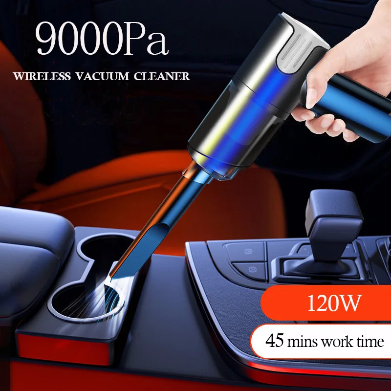 Portable Wireless Car Vacuum Cleaner Handheld Powerful Vacuum Cleaner For Car Cordless Home Appliance Car Products Mini Cleaner
Portable Wireless Car Vacuum Cleaner Handheld Powerful Vacuum Cleaner For Car Cordless Home Appliance Car Products Mini Cleaner