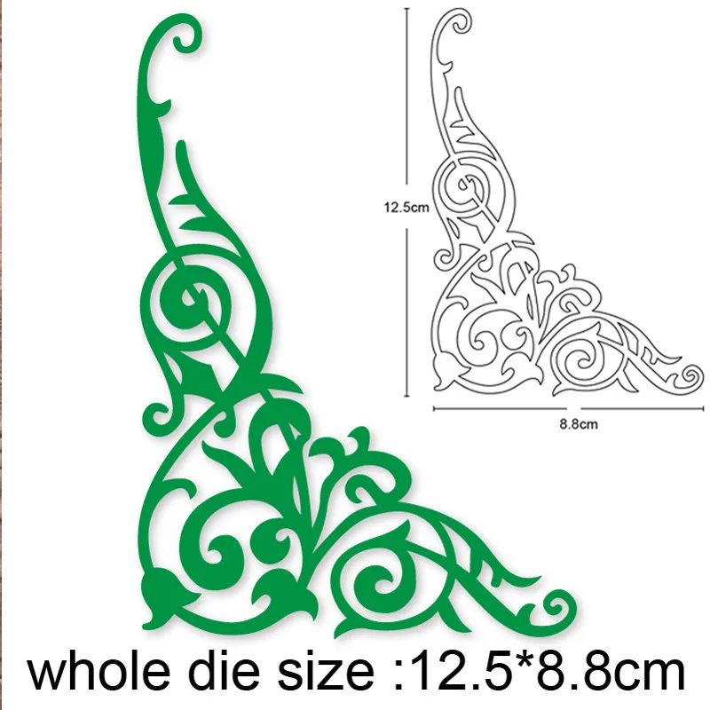metal cutting dies lace vine corner cut die mold Scrapbooking dies paper card making craft knife mould blade punch stencils dies
metal cutting dies lace vine corner cut die mold Scrapbooking dies paper card making craft knife mould blade punch stencils dies