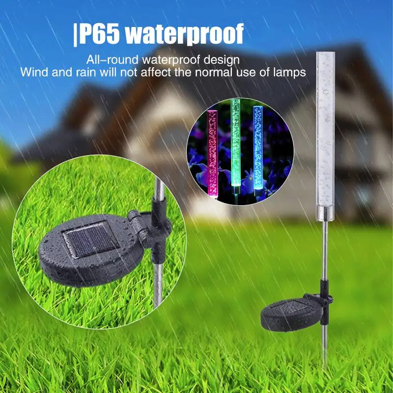 Solar Powered Lawn Lamp Color Changing Waterproof Eco-Friendly Garden Solar Lights Landscape Lights IP65 Durable
Solar Powered Lawn Lamp Color Changing Waterproof Eco-Friendly Garden Solar Lights Landscape Lights IP65 Durable