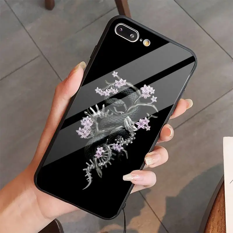 Snake Flower Snake Painting Phone Case Tempered glass For iphone 5C 6 6S 7 8 plus X XS XR 11 PRO MAX
Snake Flower Snake Painting Phone Case Tempered glass For iphone 5C 6 6S 7 8 plus X XS XR 11 PRO MAX