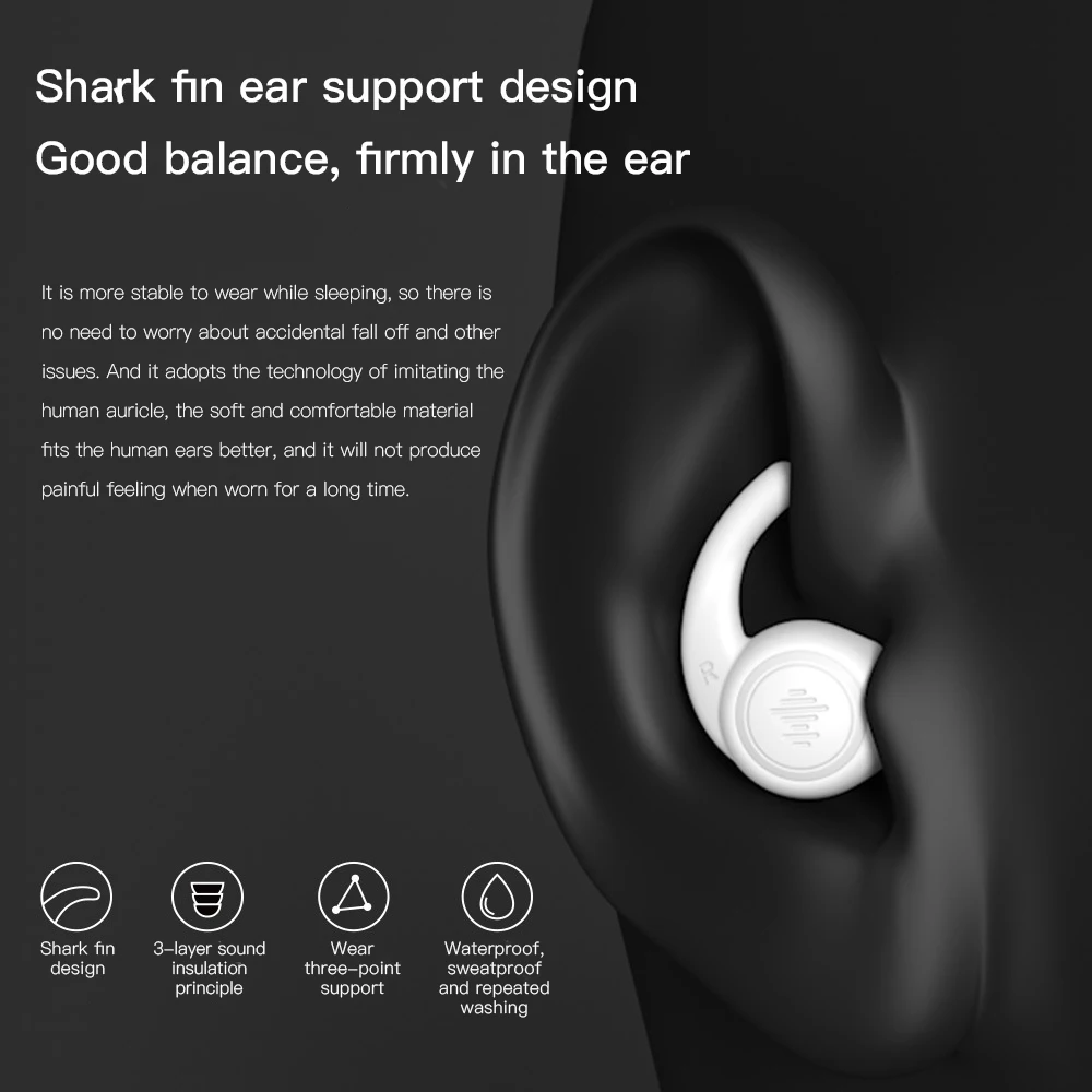 Comfortable Silicone Ear Plugs Tapered Sleep Noise Reduction Earplugs Waterproof Sound Insulation Ear Protection Anti Noise
Comfortable Silicone Ear Plugs Tapered Sleep Noise Reduction Earplugs Waterproof Sound Insulation Ear Protection Anti Noise