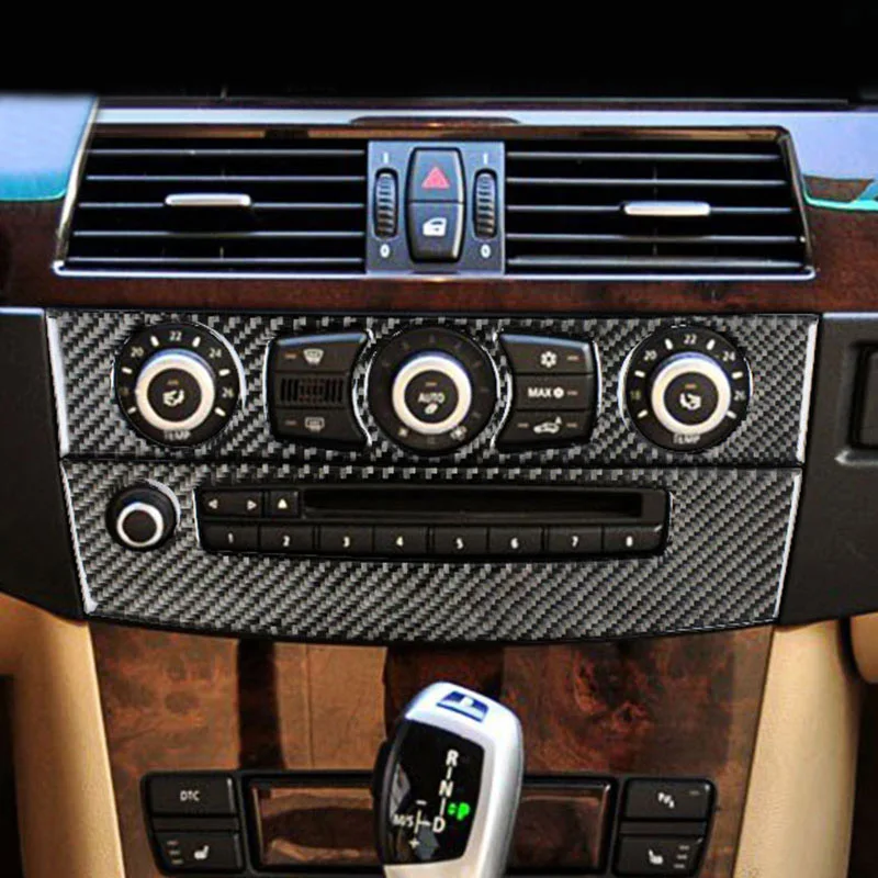 Для BMW E60 F10 F18 G30 внутренняя отделка углеродное волокно кондиционирование CD панель управления украшение автомобиля Стайлинг 5 серий аксессуа...
Для BMW E60 F10 F18 G30 внутренняя отделка углеродное волокно кондиционирование CD панель управления украшение автомобиля Стайлинг 5 серий аксессуа...