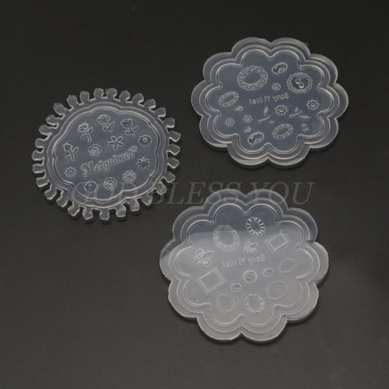 3 Pcs Nail Decoration Crystal Epoxy Resin Molds Mini Frame Flowers Silicone Mould DIY Crafts Ornaments Jewelry Casting Tools
3 Pcs Nail Decoration Crystal Epoxy Resin Molds Mini Frame Flowers Silicone Mould DIY Crafts Ornaments Jewelry Casting Tools