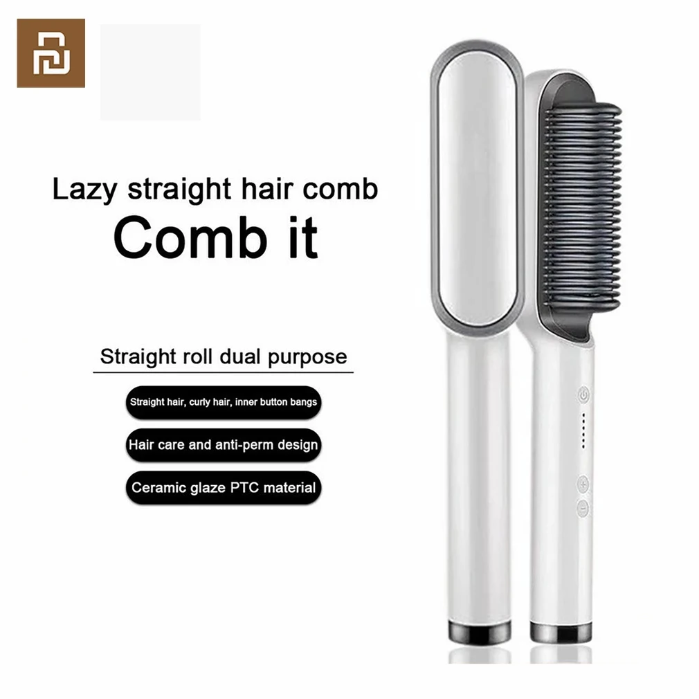 2021 Youpin Hair Straightener Brush Hair Straightening Iron Anti-Scald Fast Heating Straightening Comb for Frizz-Free Silky Hair
2021 Youpin Hair Straightener Brush Hair Straightening Iron Anti-Scald Fast Heating Straightening Comb for Frizz-Free Silky Hair