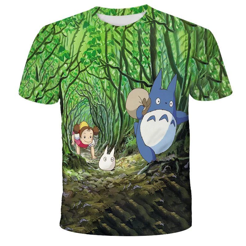 2021 Summer 3D Children's T-shirt Totoro Fashion Slim Top O-neck Kids Short Shirt Baby Clothes T-shirt
2021 Summer 3D Children's T-shirt Totoro Fashion Slim Top O-neck Kids Short Shirt Baby Clothes T-shirt
