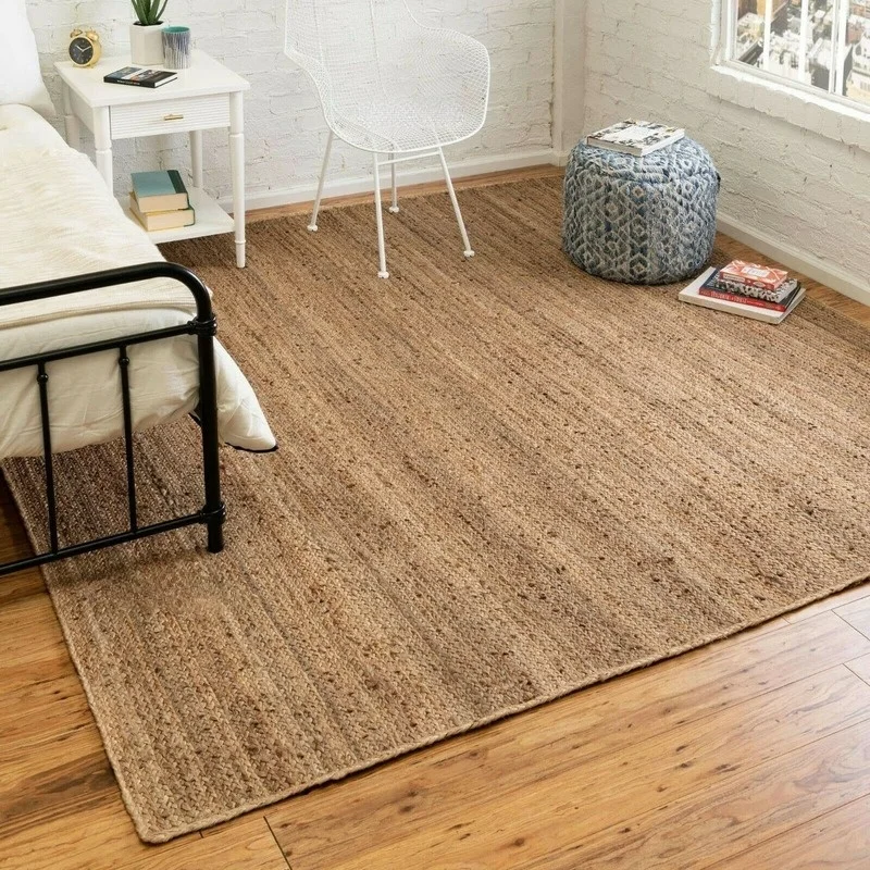 Rug Runner Natural Jute Hand-woven Style Carpet Double-sided Living Room Carpet Home Living Room Decoration
Rug Runner Natural Jute Hand-woven Style Carpet Double-sided Living Room Carpet Home Living Room Decoration