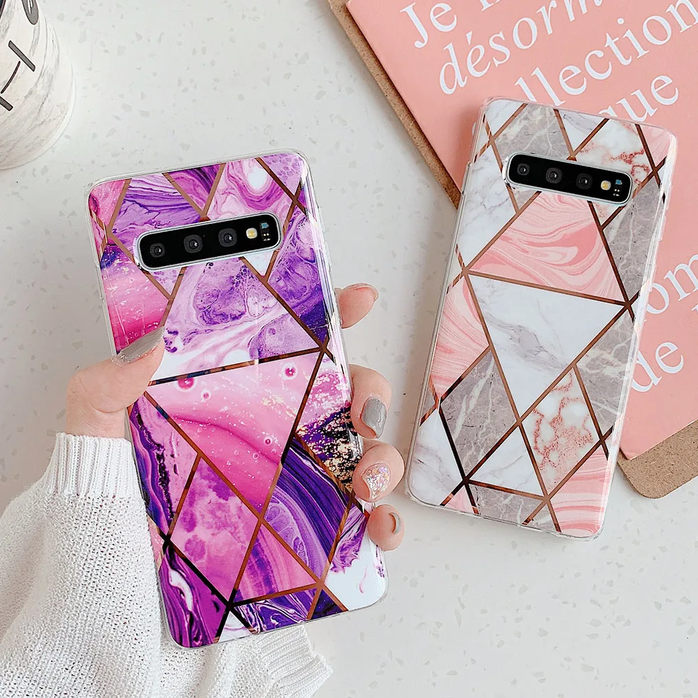 Geometric Marble Phone Case For Samsung Galaxy A51 S8 S9 S10 S20 Plus Ultra S10E S11E S11 A40 A50 Note 10 Pro A70 A71 Soft Case
Geometric Marble Phone Case For Samsung Galaxy A51 S8 S9 S10 S20 Plus Ultra S10E S11E S11 A40 A50 Note 10 Pro A70 A71 Soft Case