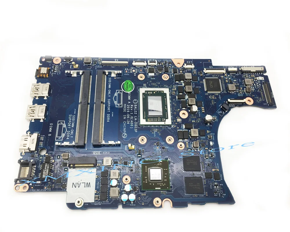 FULCOL для DELL Inspiron 5565 Материнская плата ноутбука A12 9700P Процессор R8 M445DX GPU LA D803P CN 0G89K3