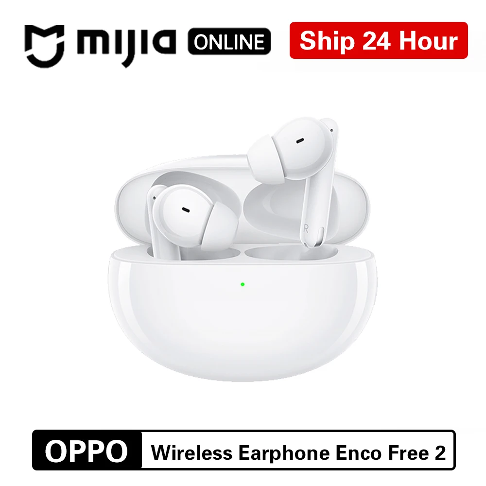Беспроводные наушники OPPO ENCO Free 2 Bluetooth 5 TWS гарнитура с шумоподавлением IP54