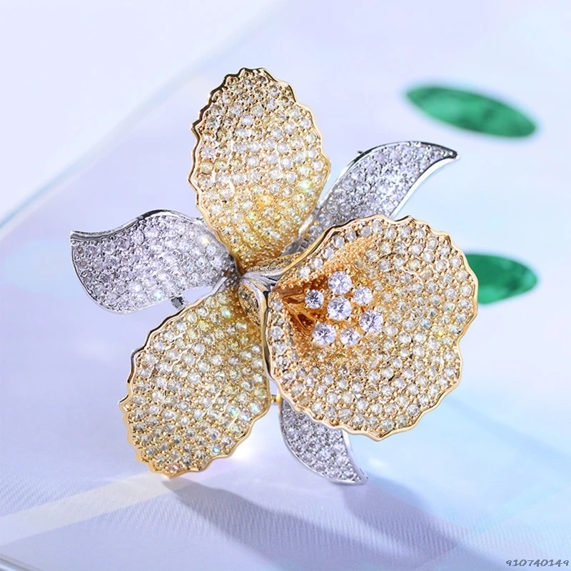 Flower Brooches for Women Vintage Fashion Style Elegant Wedding Pins Party Brooch Upscale atmosphere wholesales
Flower Brooches for Women Vintage Fashion Style Elegant Wedding Pins Party Brooch Upscale atmosphere wholesales
