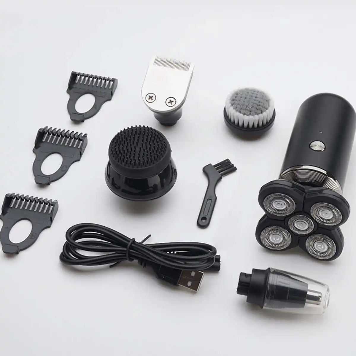 Electric Shaver Wet Dry For Men Electric Razor Rechargeable Bald Head Shaving Machine Beard Trimmer Multifunctional Grooming kit
Electric Shaver Wet Dry For Men Electric Razor Rechargeable Bald Head Shaving Machine Beard Trimmer Multifunctional Grooming kit