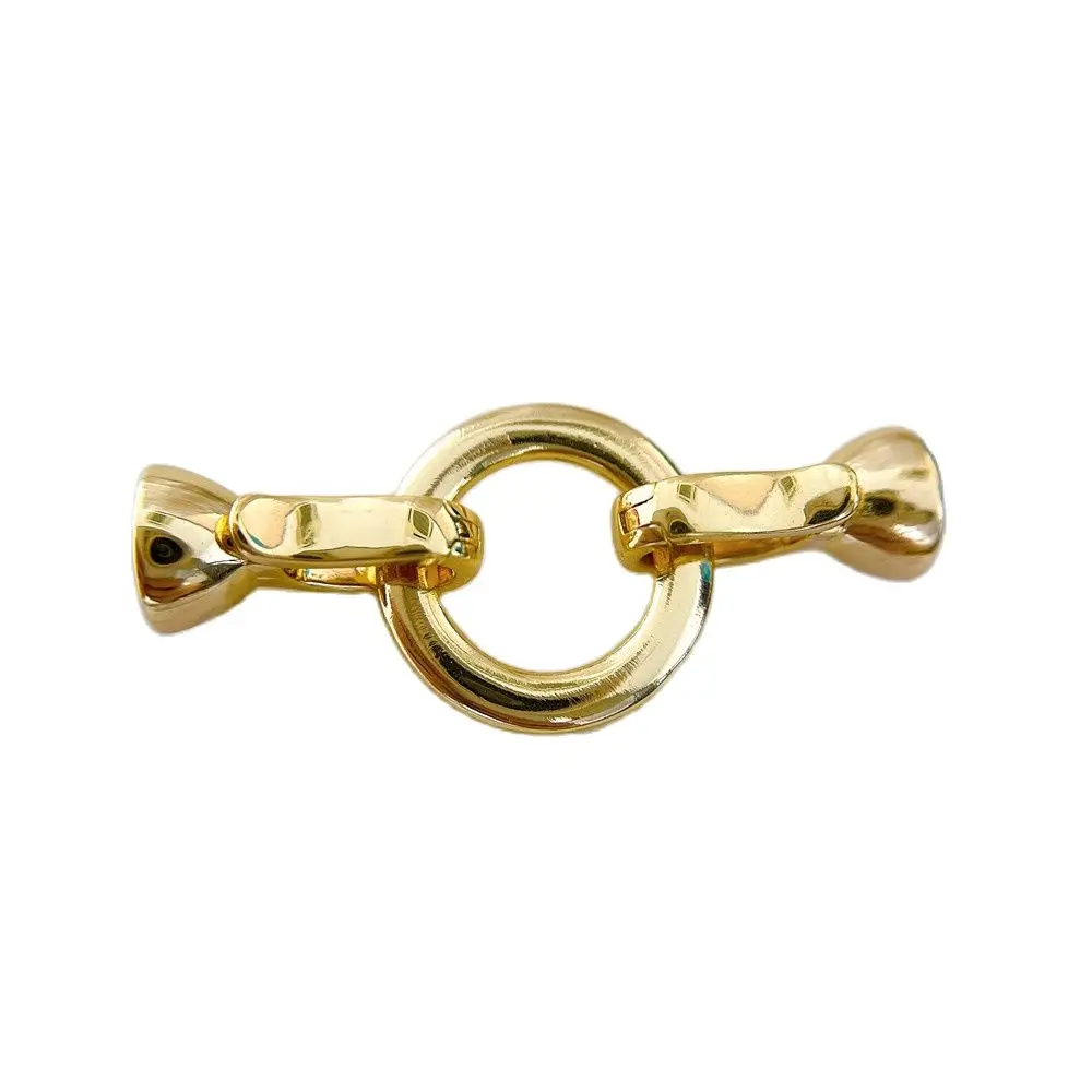 DIY Jewelry Fittings Supplies Copper Fastener Clasp Connector Accessories For Natural Stones Pearls Bracelets Necklace Making
DIY Jewelry Fittings Supplies Copper Fastener Clasp Connector Accessories For Natural Stones Pearls Bracelets Necklace Making