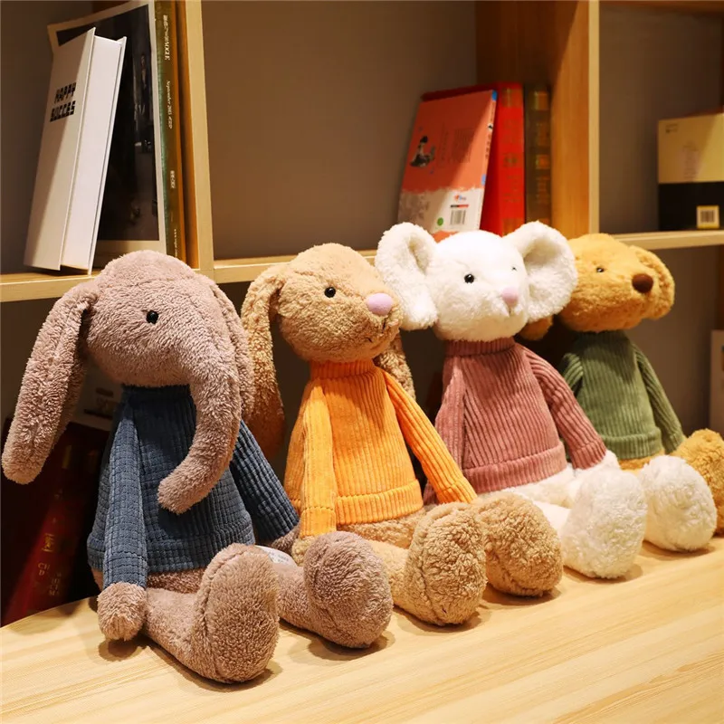 55cm Cute pet doll animal rabbit elephant mouse dog plush stuffed toy baby soothing accompany sleeping doll Christmas gift
55cm Cute pet doll animal rabbit elephant mouse dog plush stuffed toy baby soothing accompany sleeping doll Christmas gift