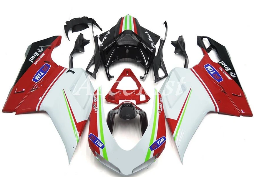New Style ABS whole Fairings kits Fit for Ducati 848 1098 1198 evo 2007 2008 2009 2010 2011 1098s 1198s Bodywork set Red white
New Style ABS whole Fairings kits Fit for Ducati 848 1098 1198 evo 2007 2008 2009 2010 2011 1098s 1198s Bodywork set Red white