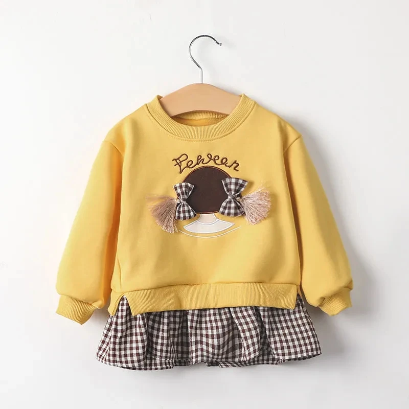 Baby kids girls spring autumn sweaters new girls' Korean foreign style coats girls' cotton bow casual tops sweaters P4 216
Baby kids girls spring autumn sweaters new girls' Korean foreign style coats girls' cotton bow casual tops sweaters P4 216