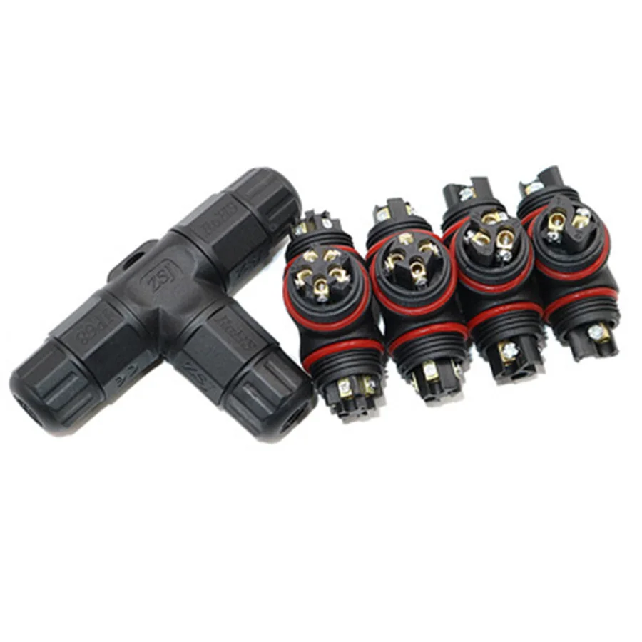 IP68 Waterproof Straight Connector Junction Box Electrical Wire Cable 3 Pin Connector Outdoor Plug Socket Terminal Block 5 Pack
IP68 Waterproof Straight Connector Junction Box Electrical Wire Cable 3 Pin Connector Outdoor Plug Socket Terminal Block 5 Pack