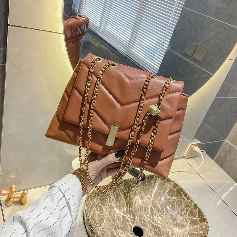 OLSITTI PU Leather Crossbody Bags for Women 2020 New Winter Branded Handbags Female Trend Lady Designer Chain Shoulder Bags
OLSITTI PU Leather Crossbody Bags for Women 2020 New Winter Branded Handbags Female Trend Lady Designer Chain Shoulder Bags
