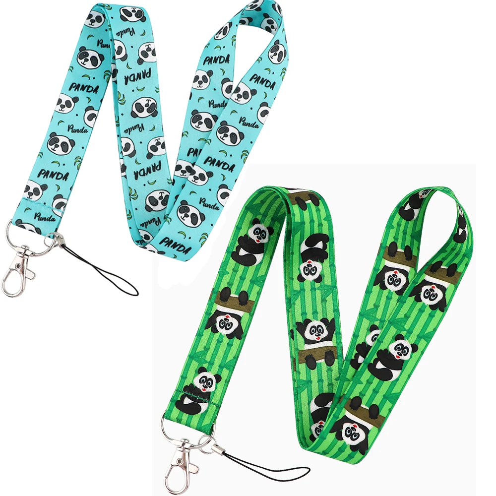 YL885 Cute Panda Lanyard Car Keychain Personalise Office ID Card Pass Gym Mobile Phone Key Ring Badge Holder Accessories
YL885 Cute Panda Lanyard Car Keychain Personalise Office ID Card Pass Gym Mobile Phone Key Ring Badge Holder Accessories