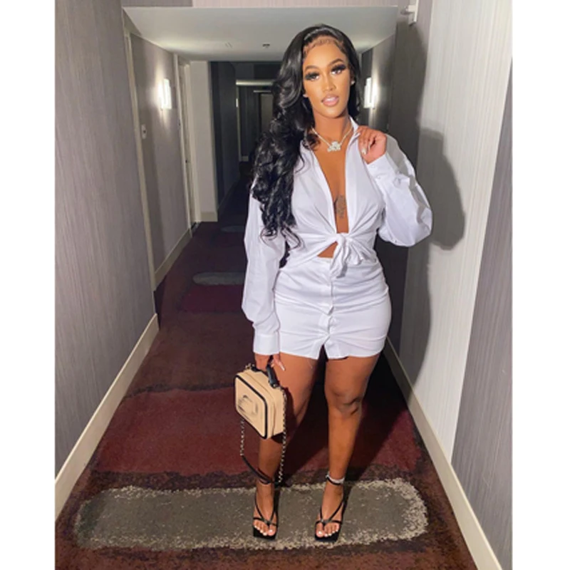 Kayotuas Women Two Piece Set 2022 Spirng Summer Long Sleeve Crop Shirt Button Skirt Sexy Birthday Club Outfit 2Pcs Matching Suit
Kayotuas Women Two Piece Set 2022 Spirng Summer Long Sleeve Crop Shirt Button Skirt Sexy Birthday Club Outfit 2Pcs Matching Suit