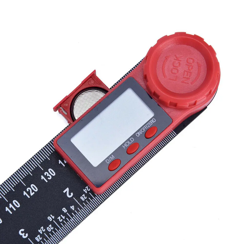 Digital Angle Finder Protractor Ruler 360 Degrees LCD Display Angle Gauge Measure Tools KSI999
Digital Angle Finder Protractor Ruler 360 Degrees LCD Display Angle Gauge Measure Tools KSI999