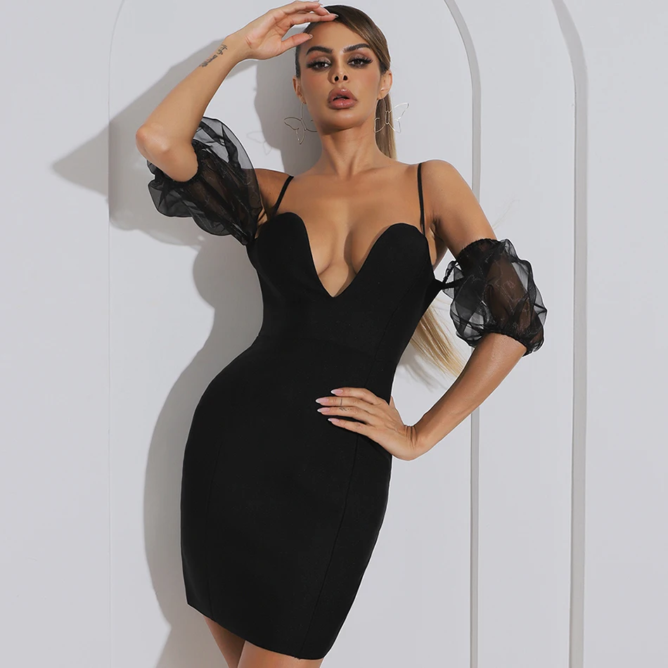 Adyce Mini String Bodycon Women's Bandage Dress Sexy Short Sleeve Lace V Neck Evening Club Celebrity Party Dresses 2021 Summer
Adyce Mini String Bodycon Women's Bandage Dress Sexy Short Sleeve Lace V Neck Evening Club Celebrity Party Dresses 2021 Summer