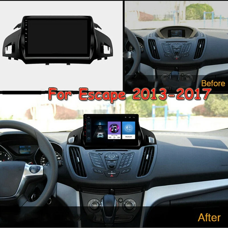 9 Inch Android 10 Car Stereo Radio Bluetooth MP5 Player GPS Navigation Screen 1+16GB for Ford Escape 2013-2017
9 Inch Android 10 Car Stereo Radio Bluetooth MP5 Player GPS Navigation Screen 1+16GB for Ford Escape 2013-2017