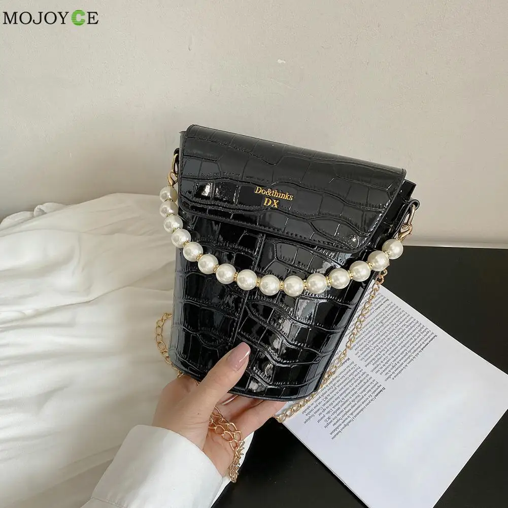 Vintage Women Stone Pattern Bag Pearl PU Messenger Solid Color Bucket Handbags Fashion Cell Phone Crossbody Bag
Vintage Women Stone Pattern Bag Pearl PU Messenger Solid Color Bucket Handbags Fashion Cell Phone Crossbody Bag