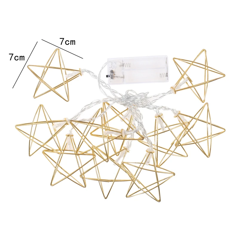 Novelty Led Fairy Lights String Light Metal Battery Operated Christmas Lights For Festival Halloween Party Wedding Decoration 
Novelty Led Fairy Lights String Light Metal Battery Operated Christmas Lights For Festival Halloween Party Wedding Decoration