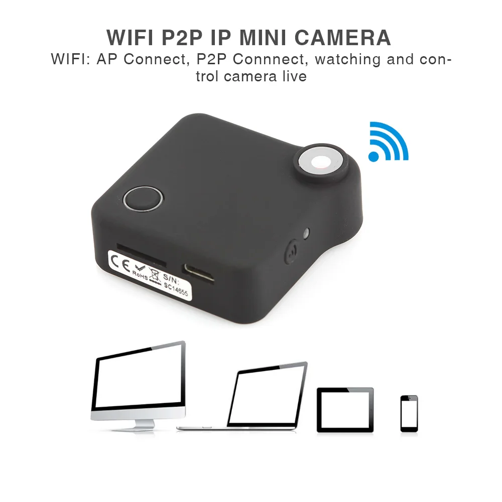 Action Camera Mini Camera Sport Home Security IP Camera Wireless Smart WiFi Audio Record Surveillance Baby Monitor HD 1080P
Action Camera Mini Camera Sport Home Security IP Camera Wireless Smart WiFi Audio Record Surveillance Baby Monitor HD 1080P