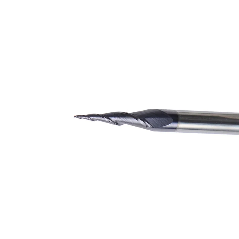 R0.25 D4 Carbide Tungsten Tapered End Mills Ball Nose 2 Flutes HRC55 Tools Parts
R0.25 D4 Carbide Tungsten Tapered End Mills Ball Nose 2 Flutes HRC55 Tools Parts