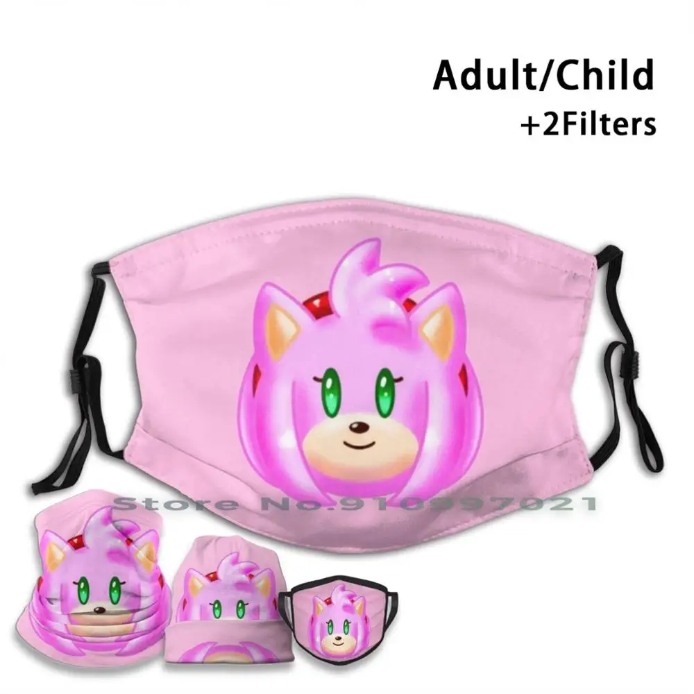 Amy Rose Washable Reusable Mouth Face Mask With Filters For Child Adult Amy Rose Amy Rose The Hedgehog
Amy Rose Washable Reusable Mouth Face Mask With Filters For Child Adult Amy Rose Amy Rose The Hedgehog