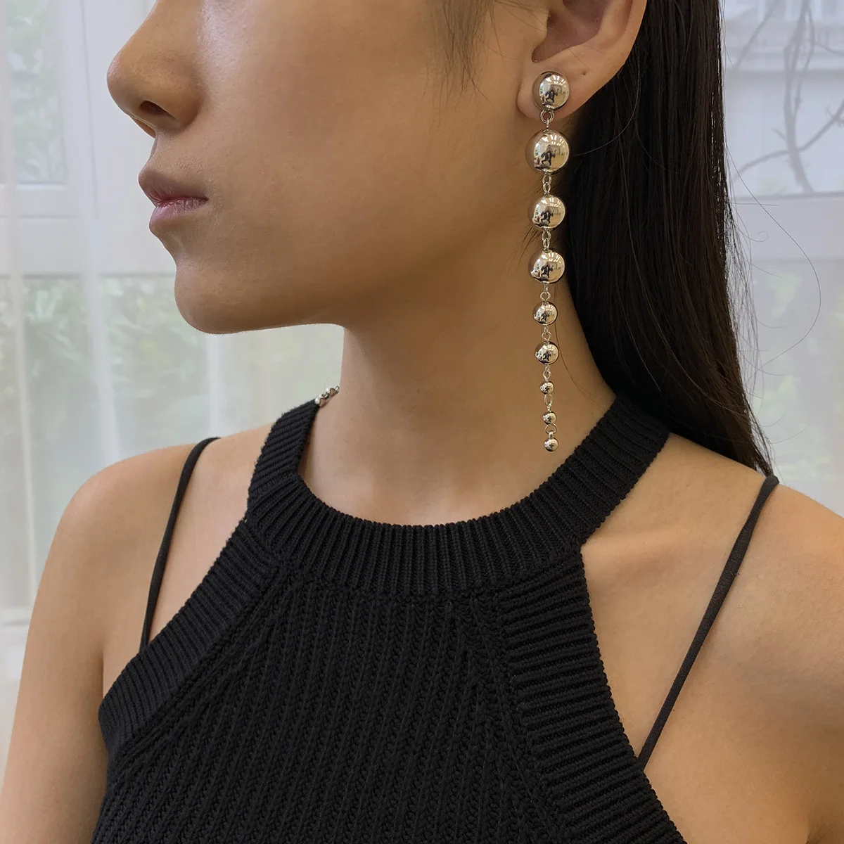 2021 retro punk CCB material earrings women's long tassel pendant gold simple fashion earrings jewelry gift wholesale
2021 retro punk CCB material earrings women's long tassel pendant gold simple fashion earrings jewelry gift wholesale