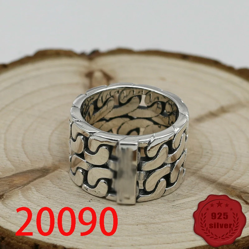 20090 Wide face Gothic rock sterling silver ring domineering hollow trend punk jewelry gift
20090 Wide face Gothic rock sterling silver ring domineering hollow trend punk jewelry gift