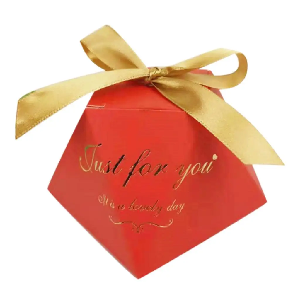 Hot Sales 50Pcs Diamond Shape Candy Gift Paper Box Ribbon Wedding Birthday Party Decor
Hot Sales 50Pcs Diamond Shape Candy Gift Paper Box Ribbon Wedding Birthday Party Decor